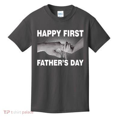 Happy First Father's Day Kids T-Shirt
