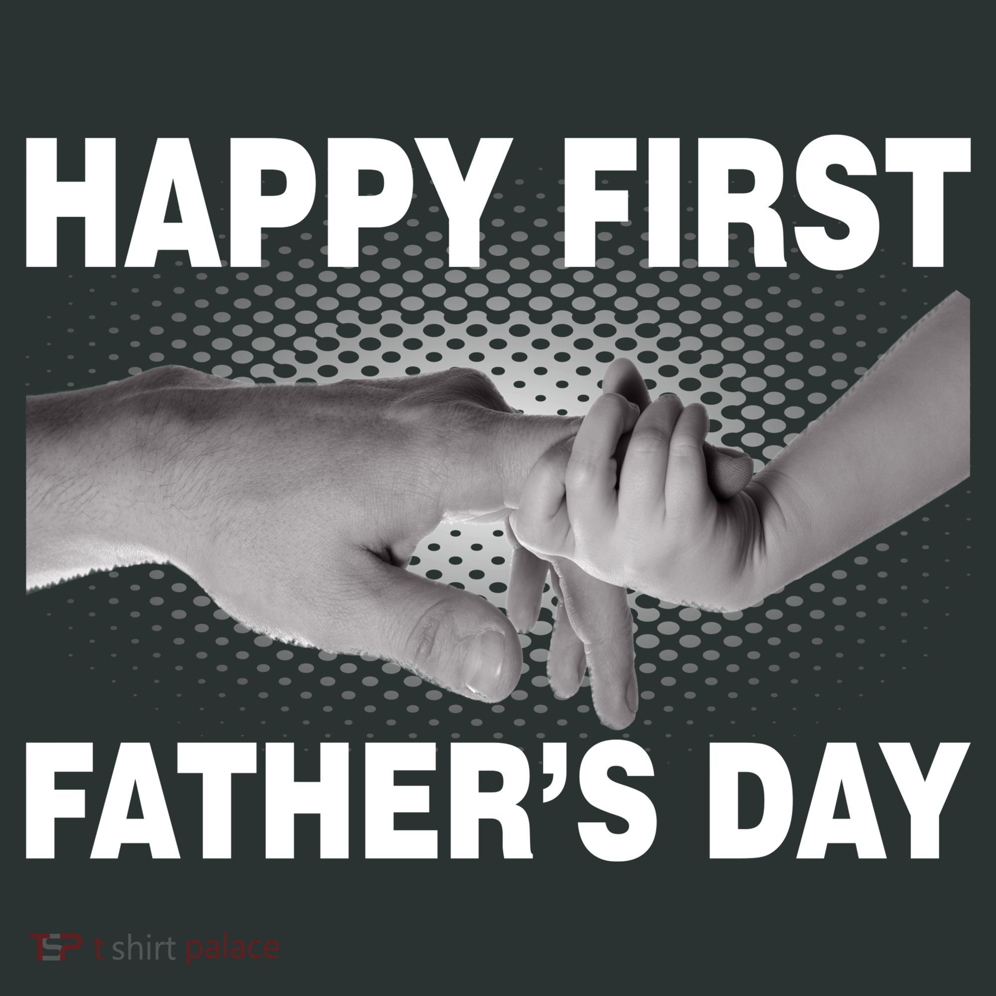 Happy First Father's Day Kids T-Shirt