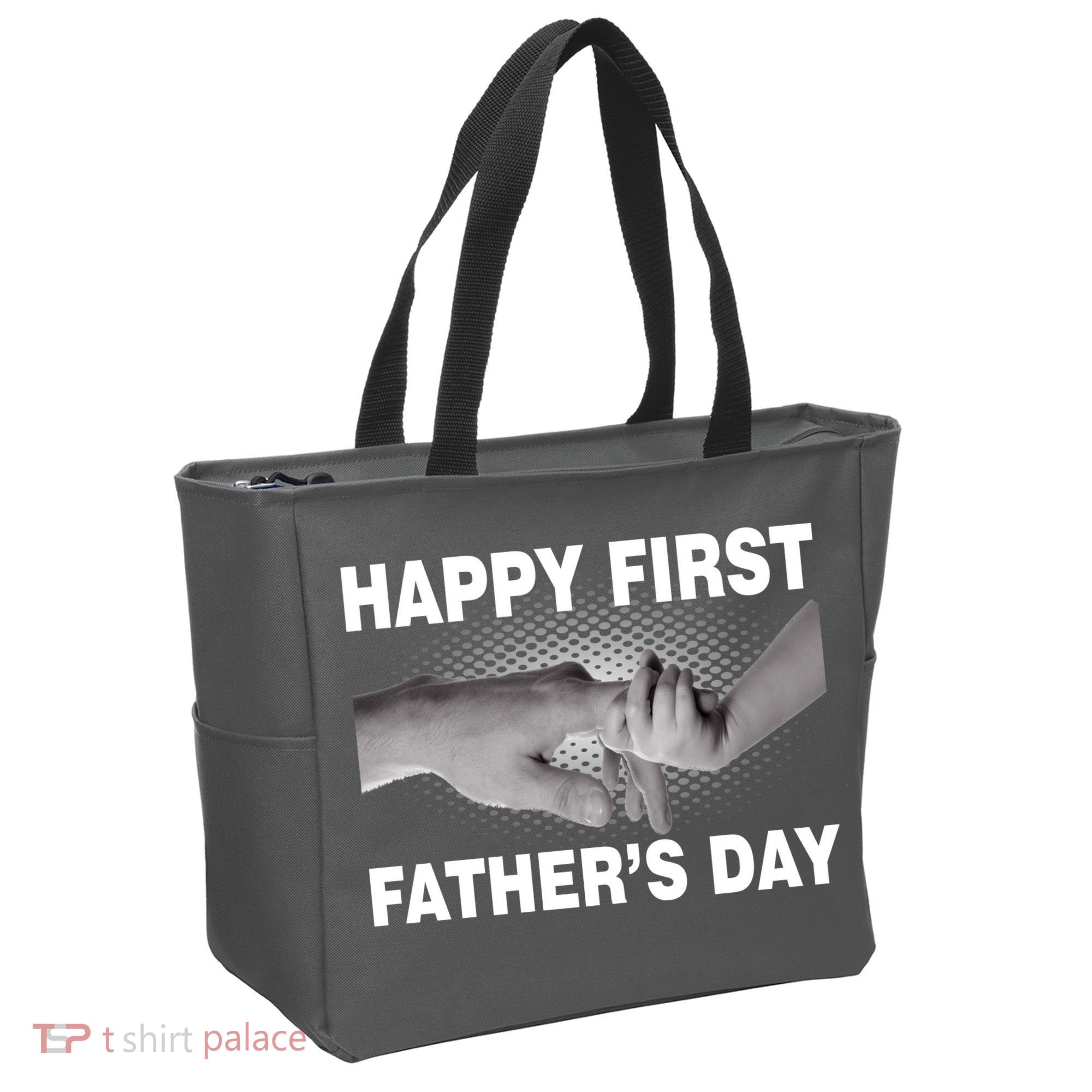 Happy First Father's Day Tote Bag