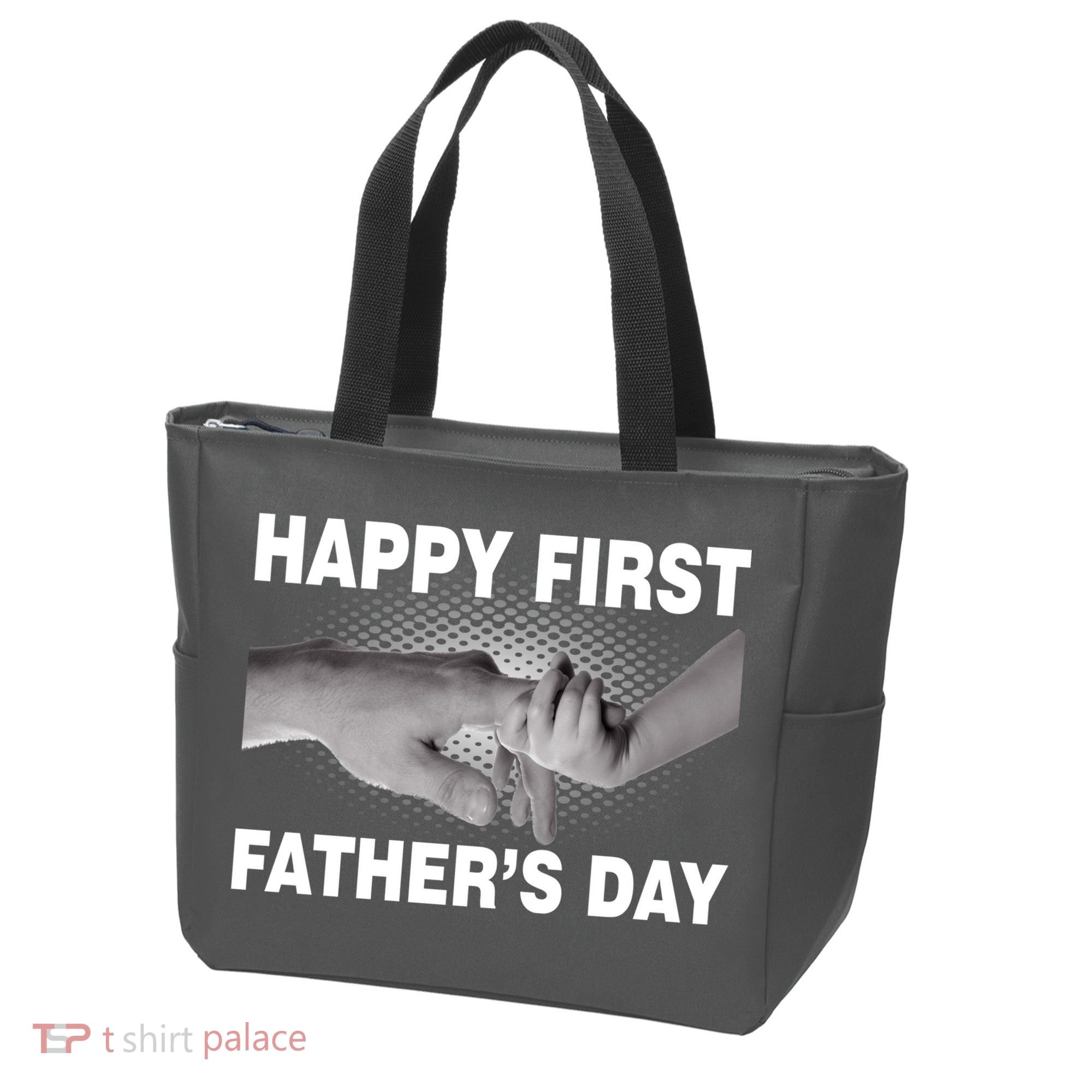 Happy First Father's Day Tote Bag
