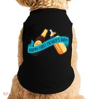 Happy First Father's Day Baby Bottle Doggie Tank thumb 0