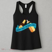 Happy First Father's Day Baby Bottle Women's Tank Top thumb 3
