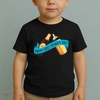 Happy First Father's Day Baby Bottle Toddler T-Shirt thumb 2