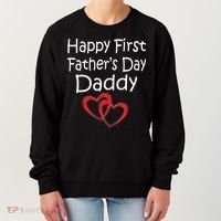 Happy First Father's Day Daddy Women's Sweatshirt thumb 0