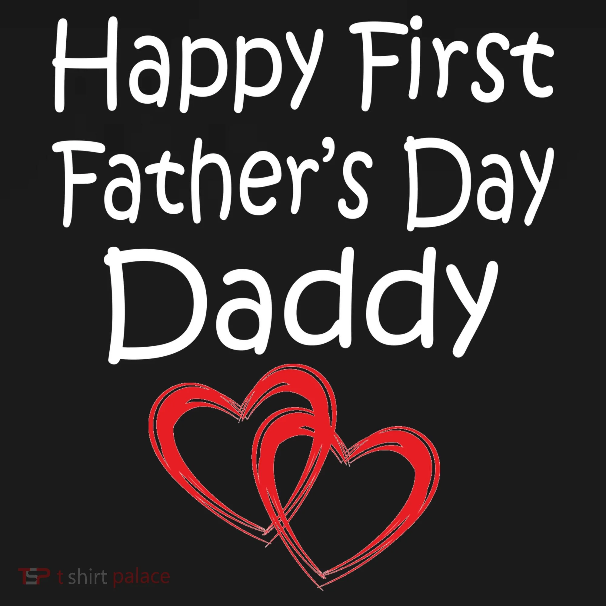 Happy First Father's Day Daddy Doggie Tank