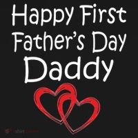 Happy First Father's Day Daddy Apron thumb 3