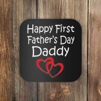 Happy First Father's Day Daddy Coaster thumb 0