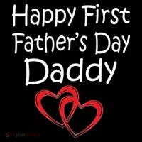 Happy First Father's Day Daddy Women's Hoodie thumb 2