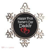 Happy First Father's Day Daddy Ornament thumb 0