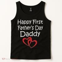 Happy First Father's Day Daddy Tank Top thumb 2