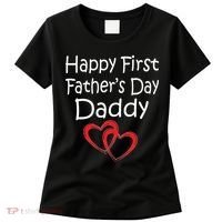 Happy First Father's Day Daddy Women's T-Shirt thumb 0