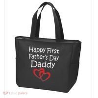 Happy First Father's Day Daddy Tote Bag thumb 3