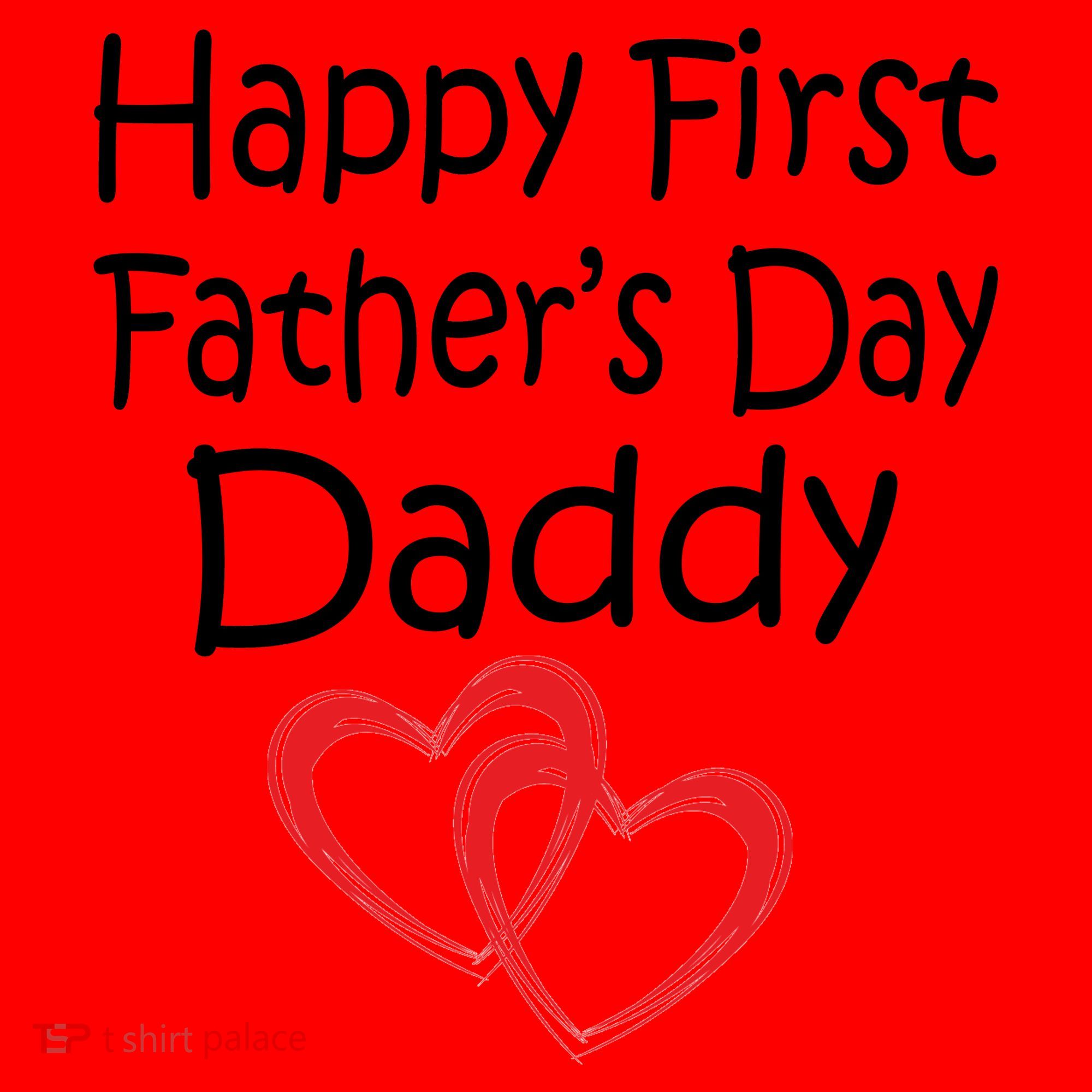 Happy First Father's Day Daddy Santa Hat