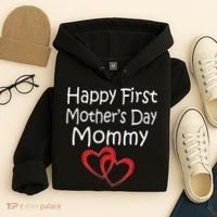 Happy First Mother's Day Mommy Hoodie thumb 4
