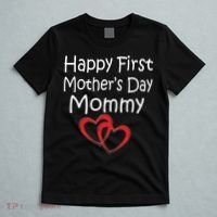 Happy First Mother's Day Mommy T-Shirt thumb 5