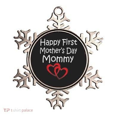 Happy First Mother's Day Mommy Ornament