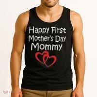 Happy First Mother's Day Mommy Tank Top thumb 3