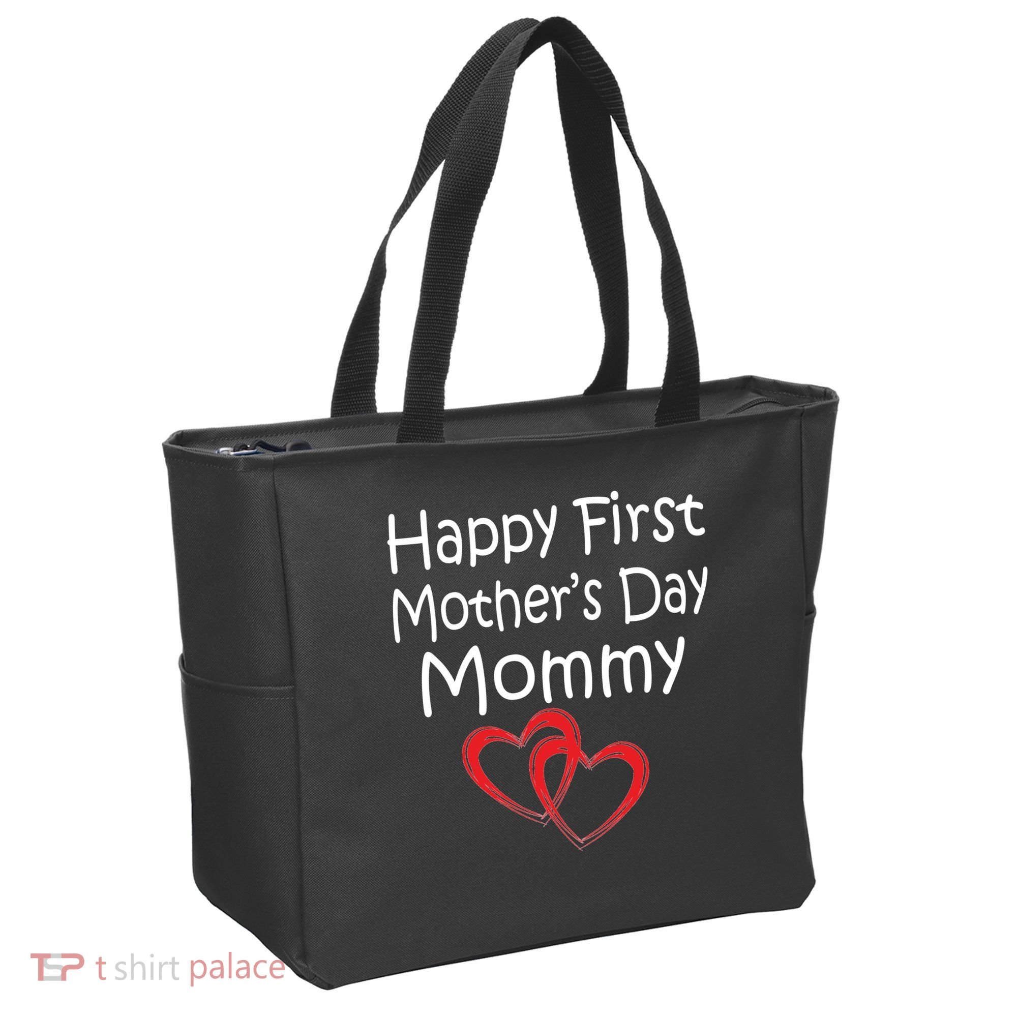 Happy First Mother's Day Mommy Tote Bag