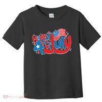 Happy Fourth Of July Red White And Blue Toddler T-Shirt thumb 0
