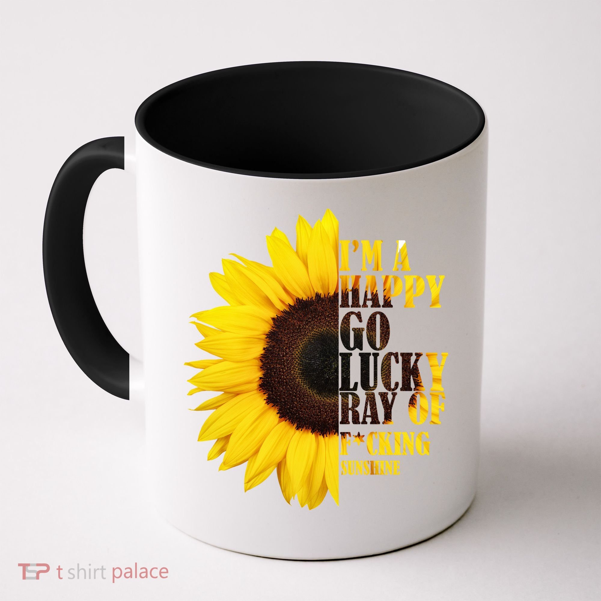 Happy Go Lucky Ray Of Sunshine Coffee Mug