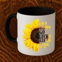 Happy Go Lucky Ray Of Sunshine Coffee Mug thumb 2