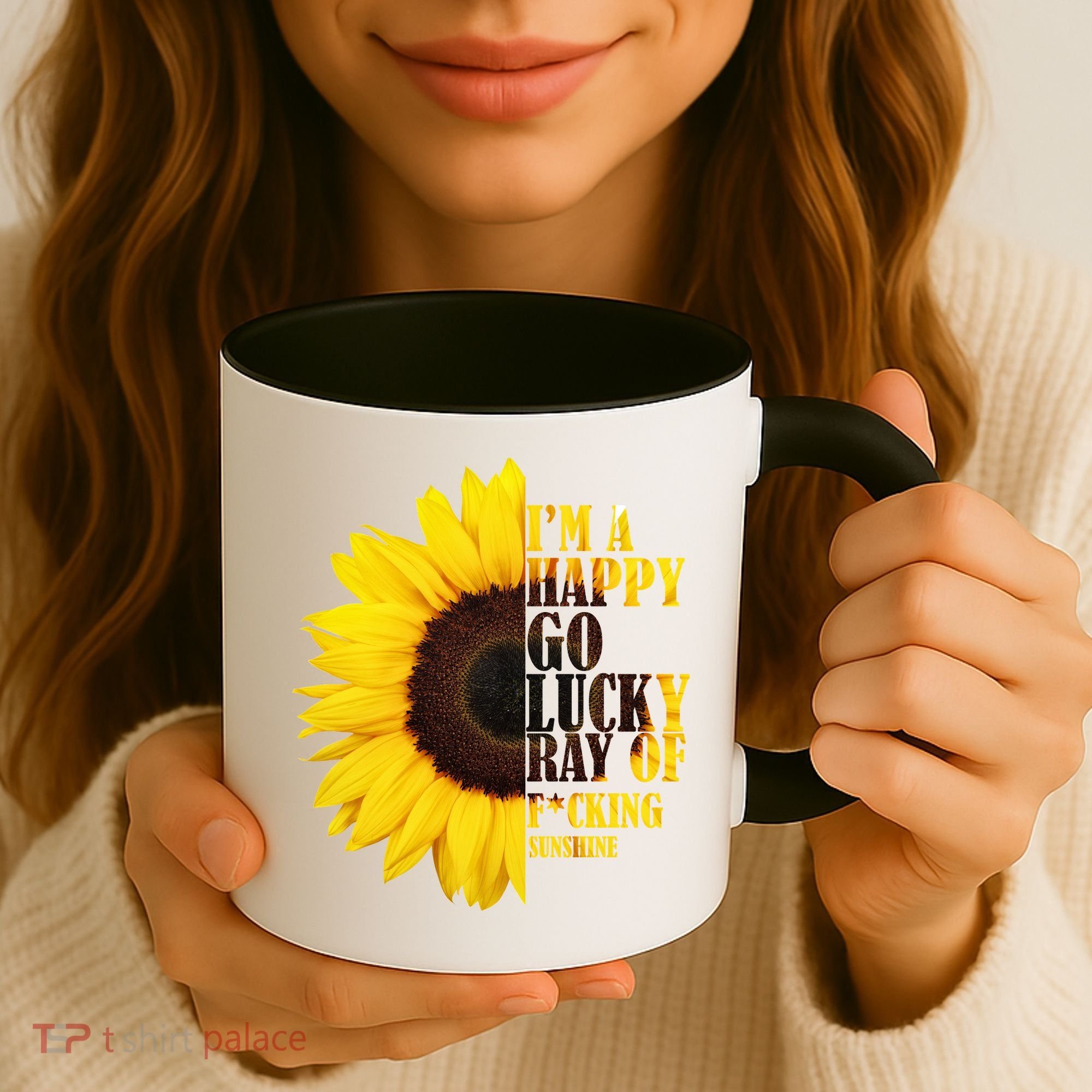 Happy Go Lucky Ray Of Sunshine Coffee Mug