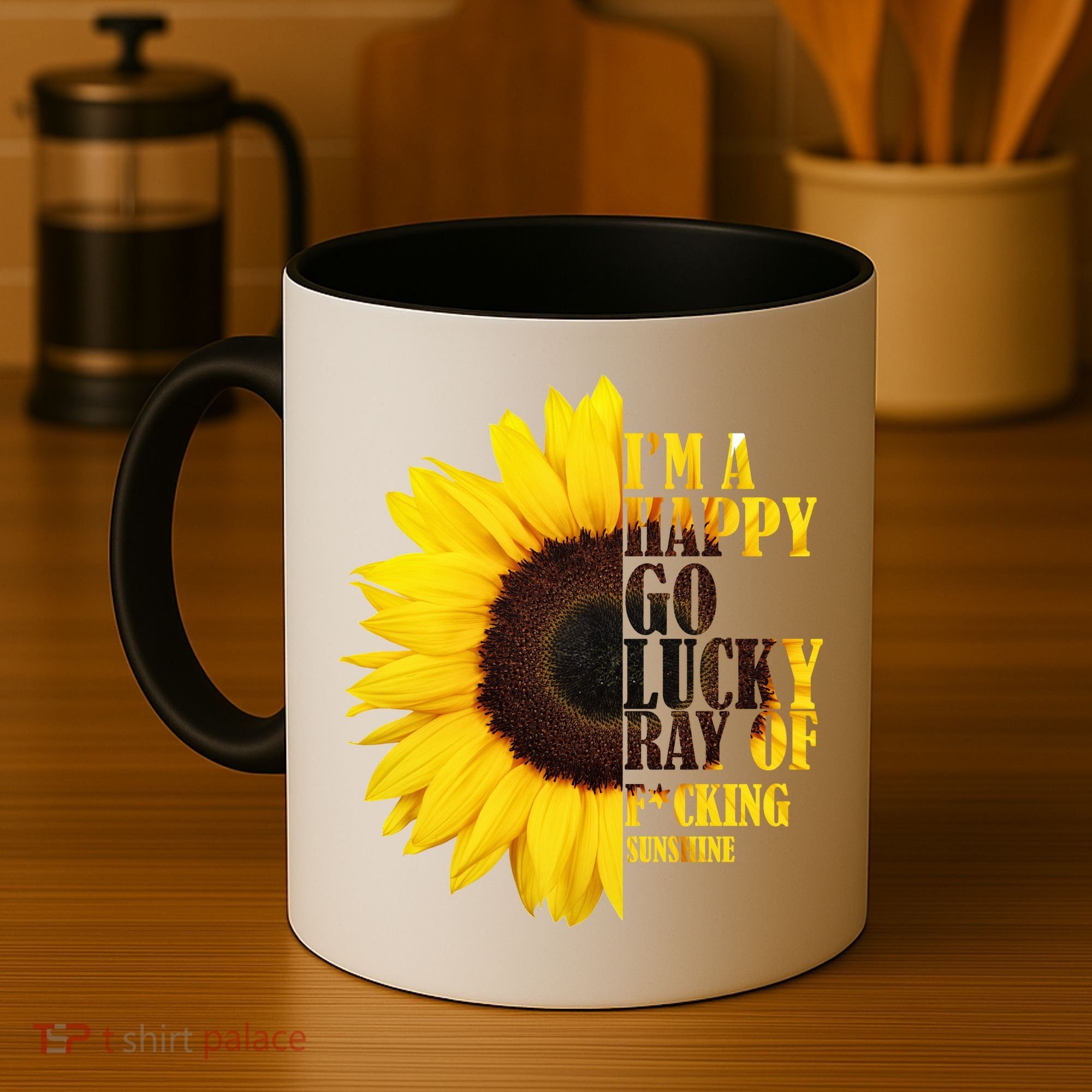 Happy Go Lucky Ray Of Sunshine Coffee Mug