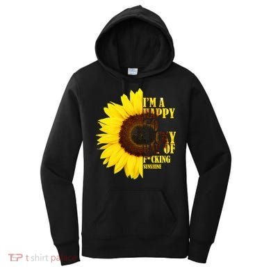 Happy Go Lucky Ray Of Sunshine Women's Hoodie