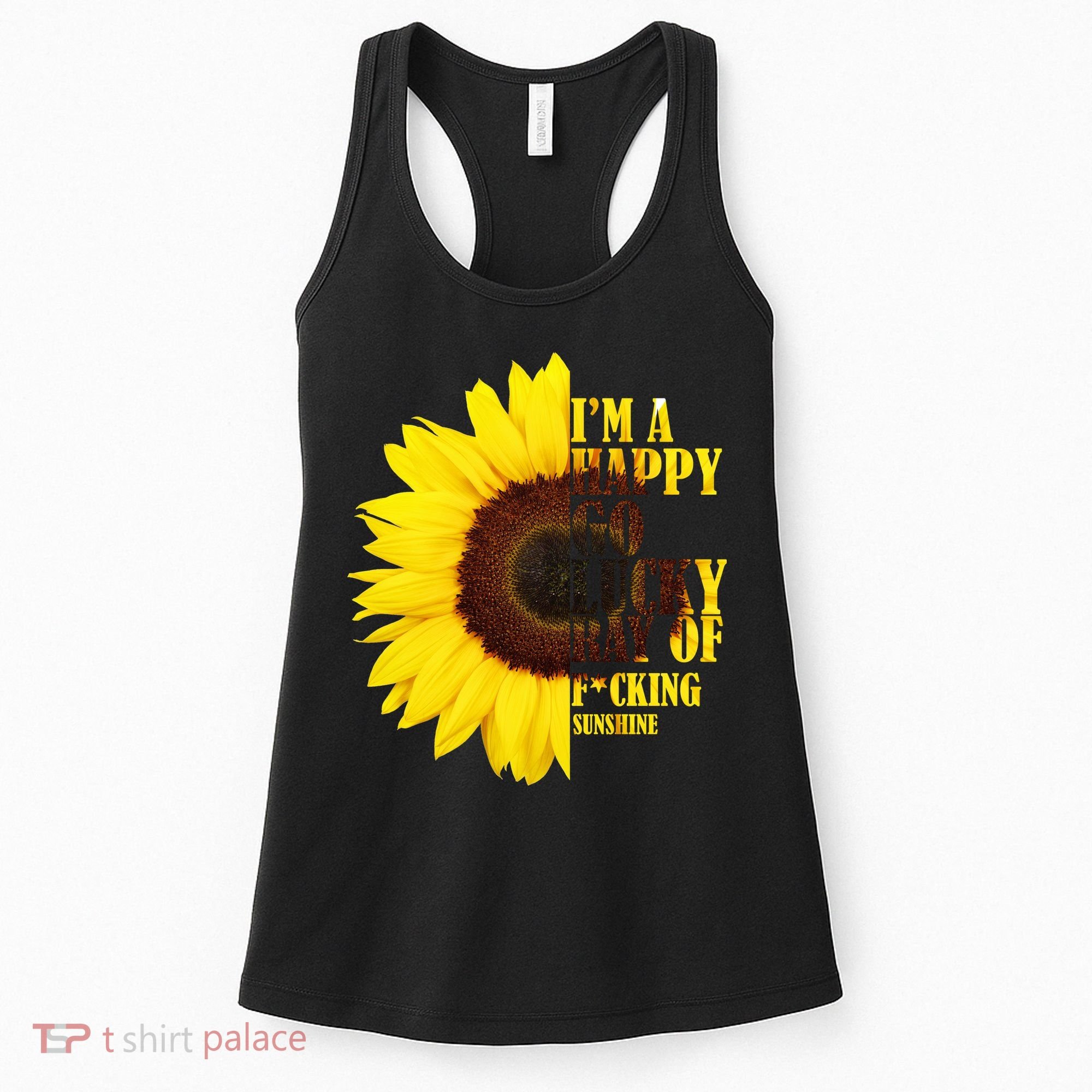 Happy Go Lucky Ray Of Sunshine Women's Tank Top