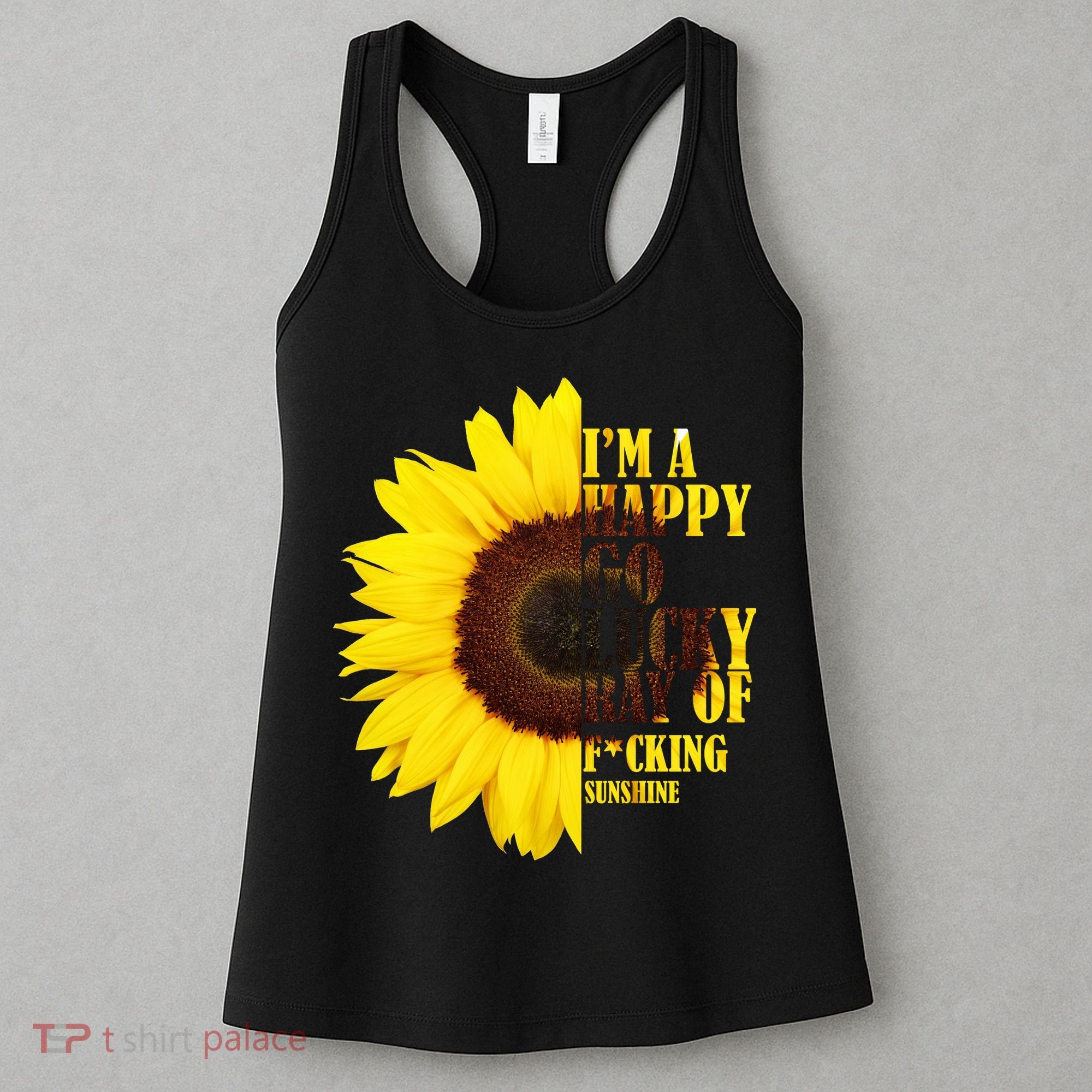 Happy Go Lucky Ray Of Sunshine Women's Tank Top