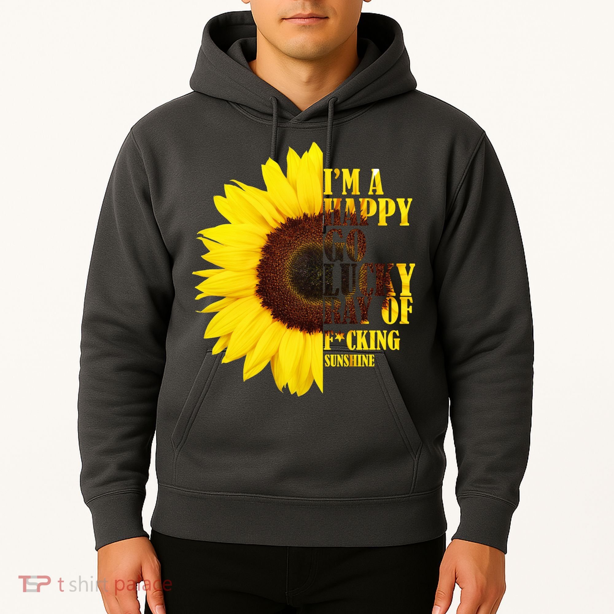 Happy Go Lucky Ray Of Sunshine Hoodie