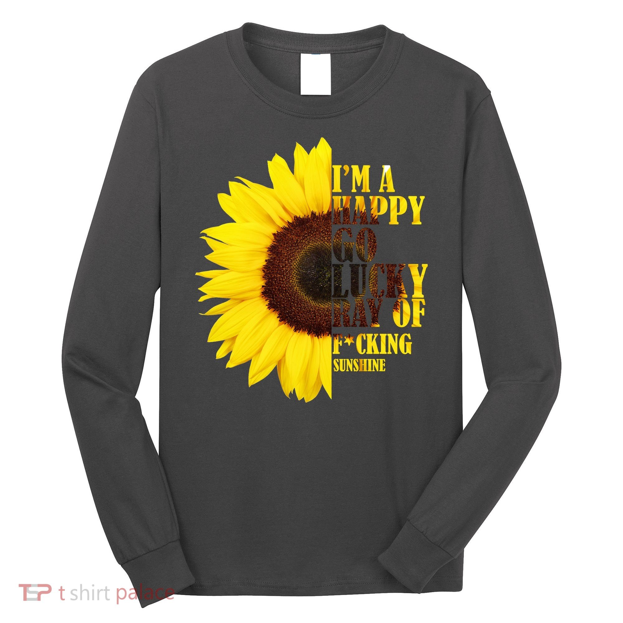 Happy Go Lucky Ray Of Sunshine Long Sleeve Shirt