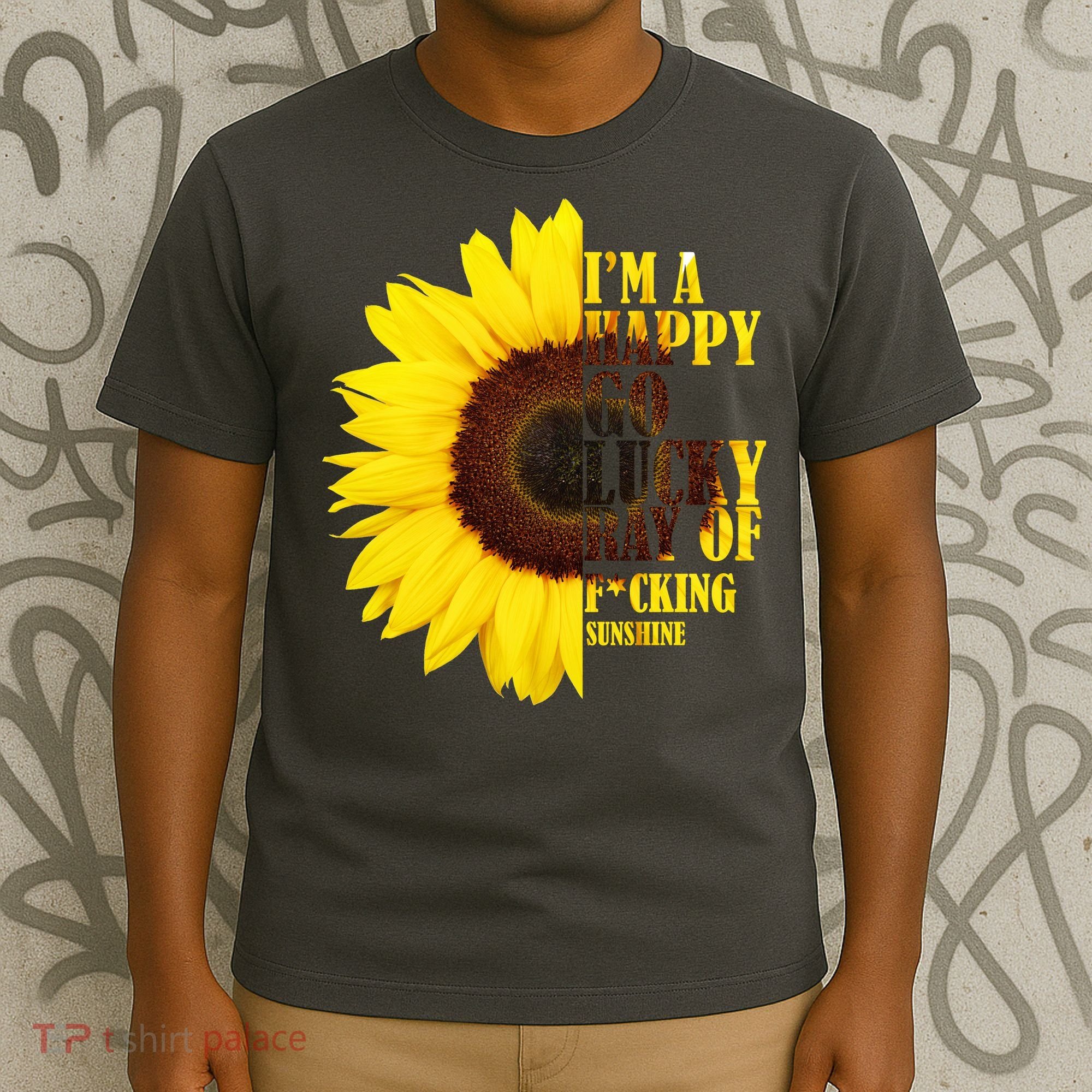 Happy Go Lucky Ray Of Sunshine T-Shirt