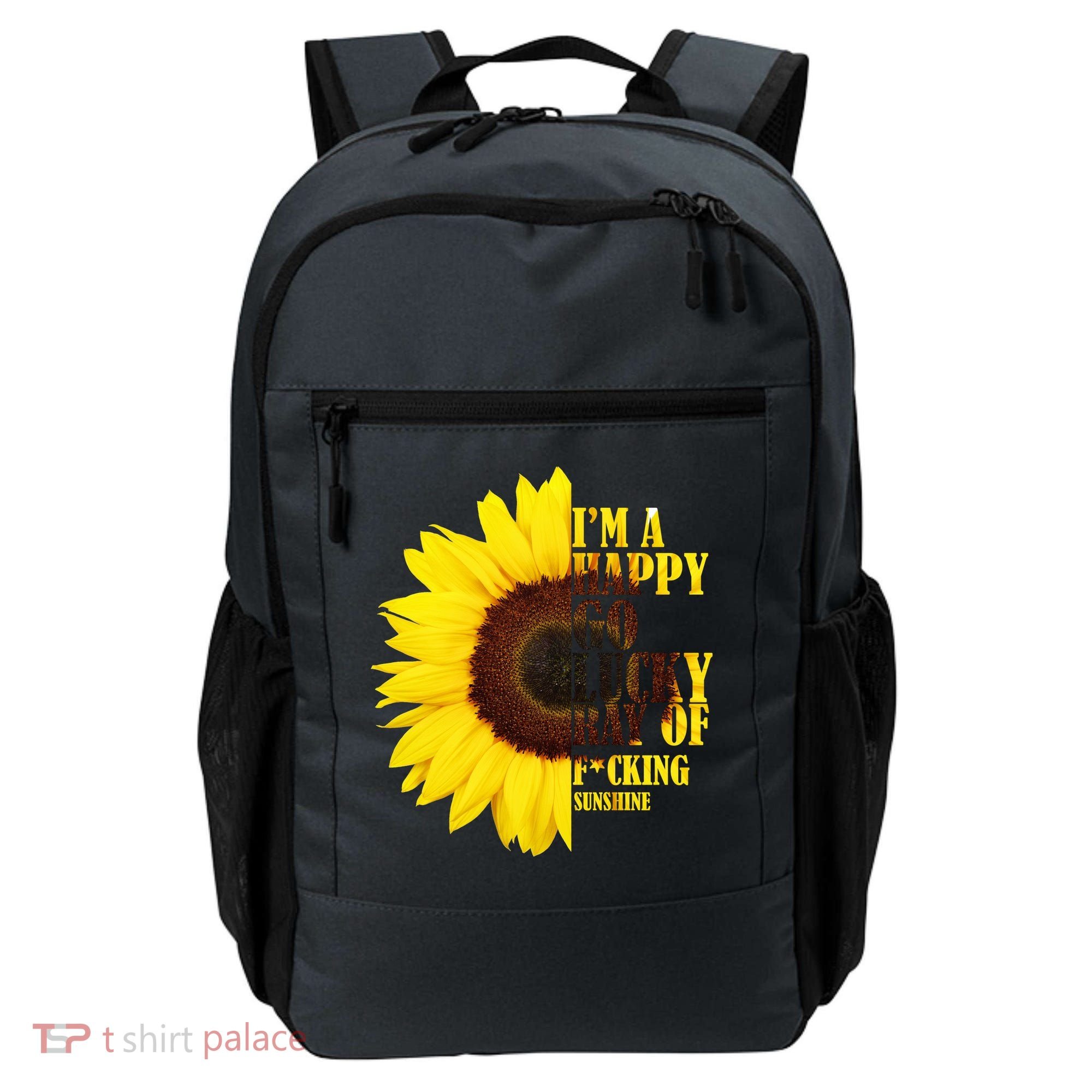 Happy Go Lucky Ray Of Sunshine Backpack