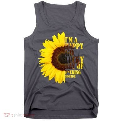 Happy Go Lucky Ray Of Sunshine Tank Top