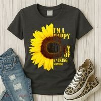 Happy Go Lucky Ray Of Sunshine Women's T-Shirt thumb 3