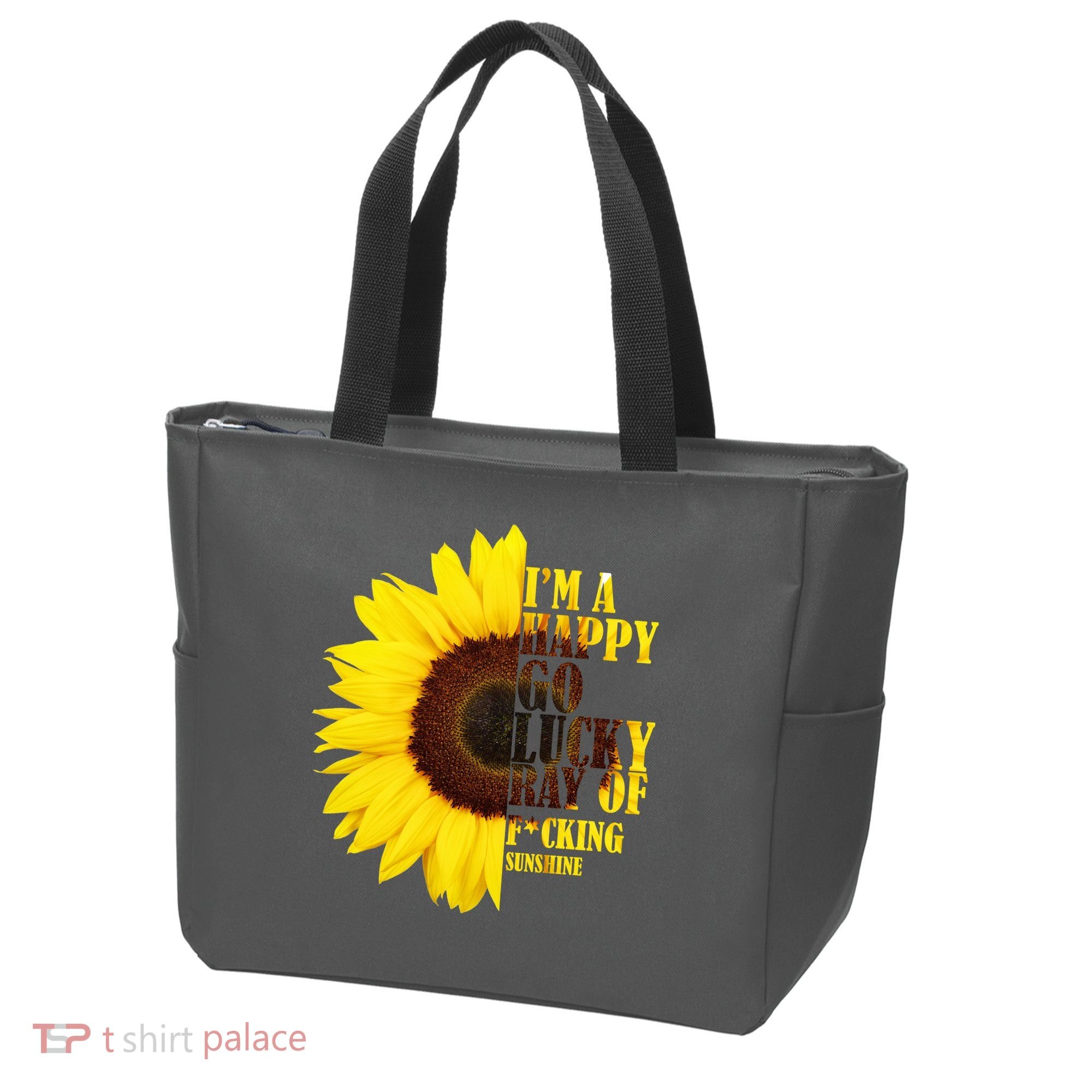 Happy Go Lucky Ray Of Sunshine Tote Bag