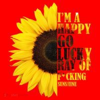 Happy Go Lucky Ray Of Sunshine Santa Hat thumb 1