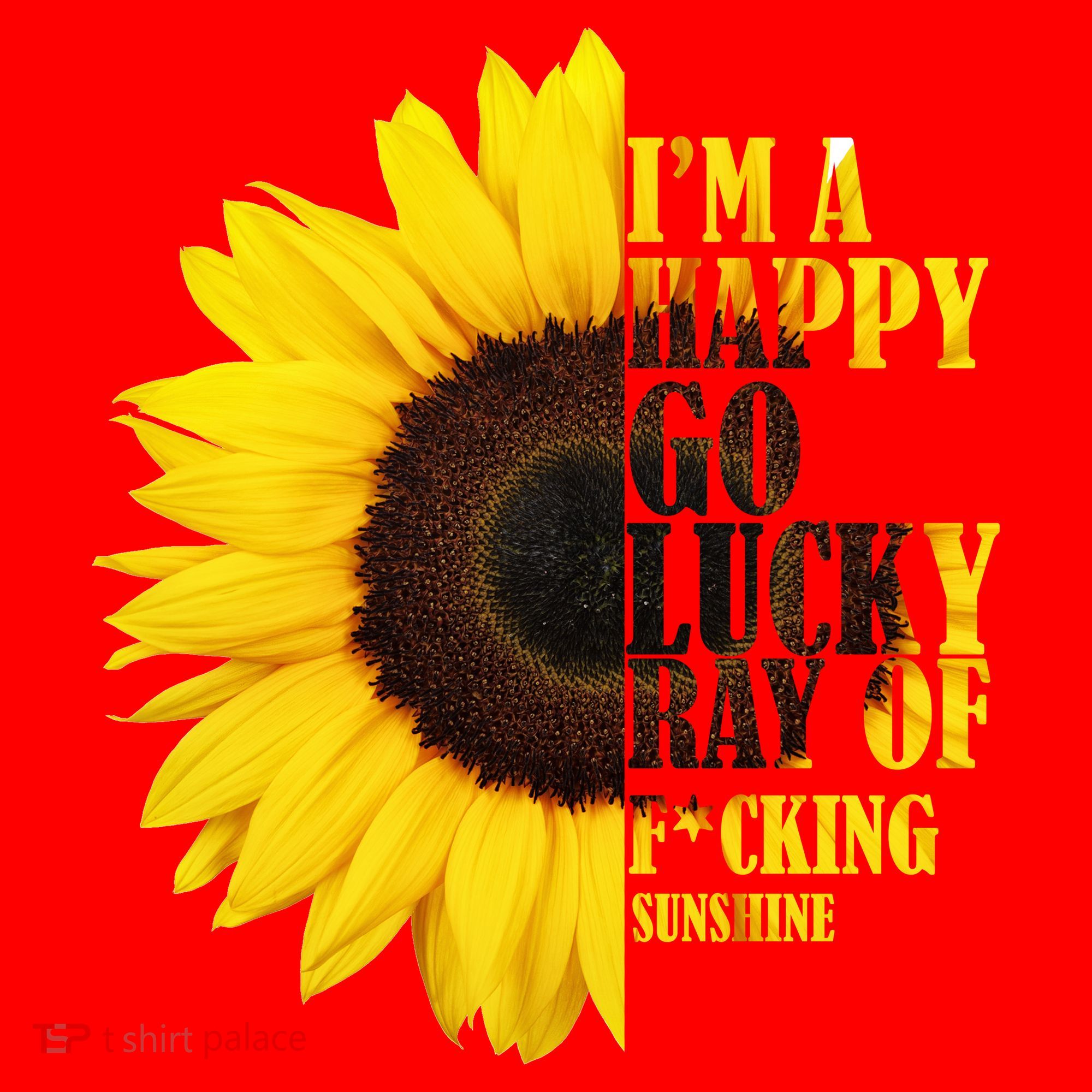 Happy Go Lucky Ray Of Sunshine Santa Hat