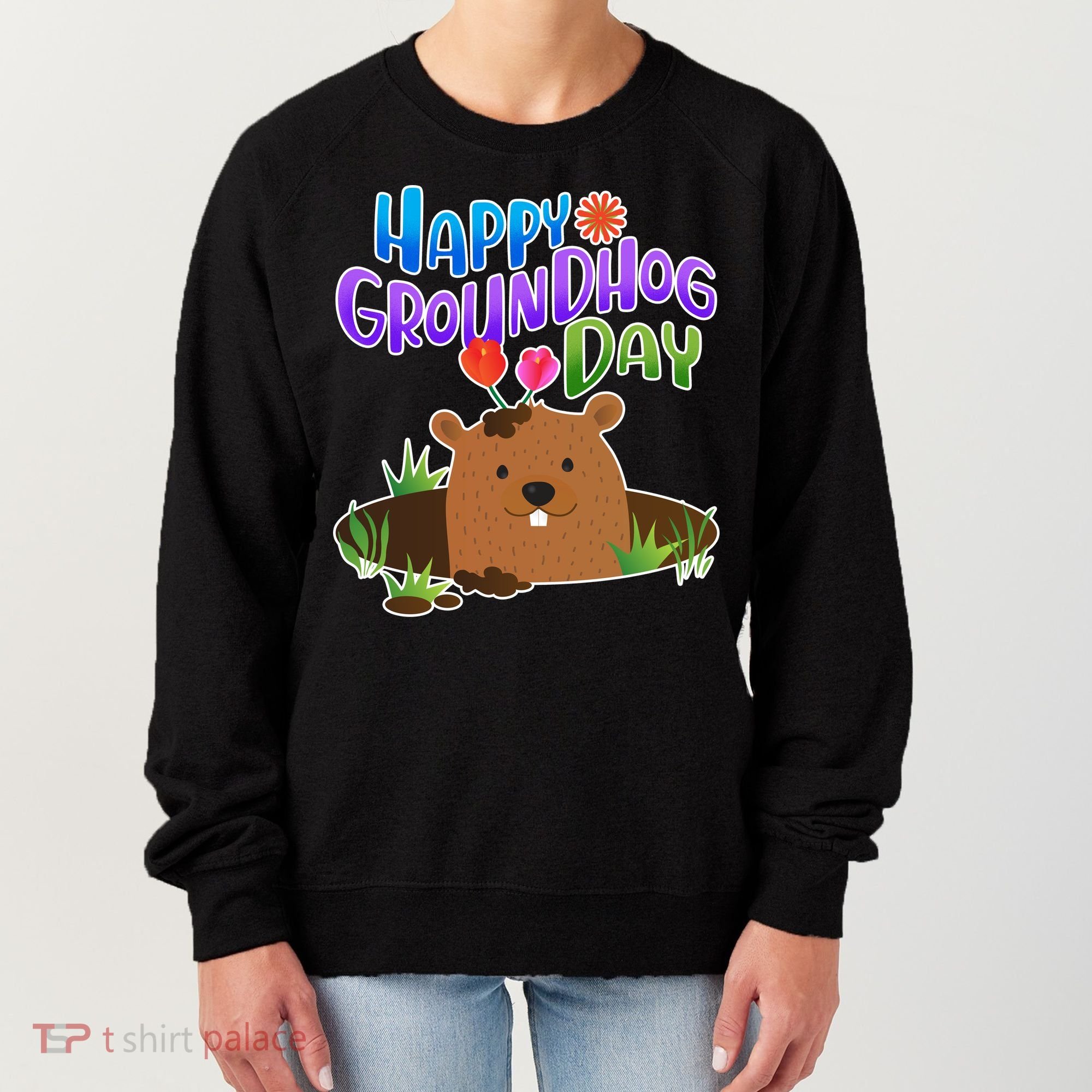 Happy Groundhog Day Women's Sweatshirt