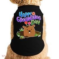 Happy Groundhog Day Doggie Tank thumb 0