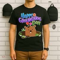 Happy Groundhog Day T-Shirt thumb 6
