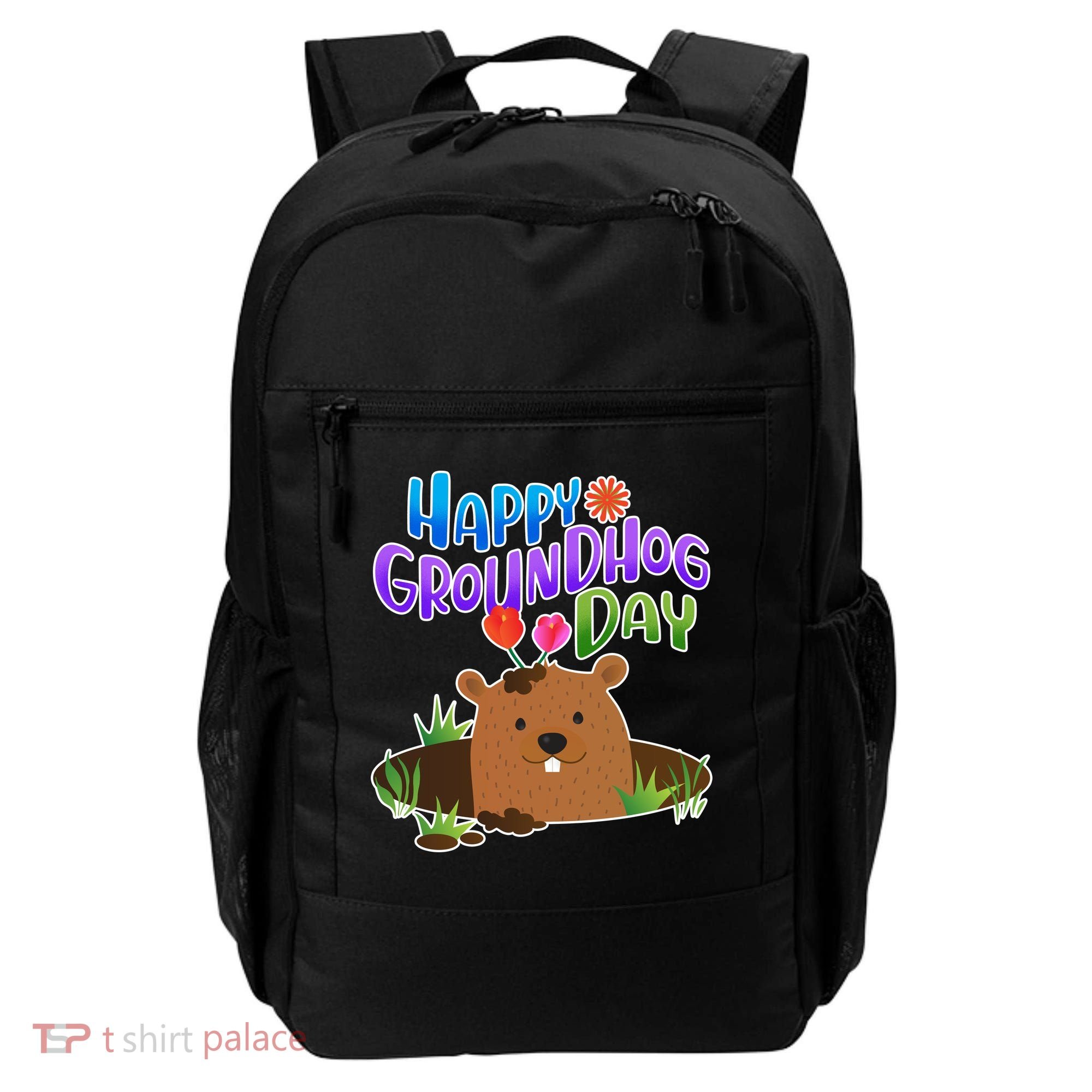Happy Groundhog Day Backpack