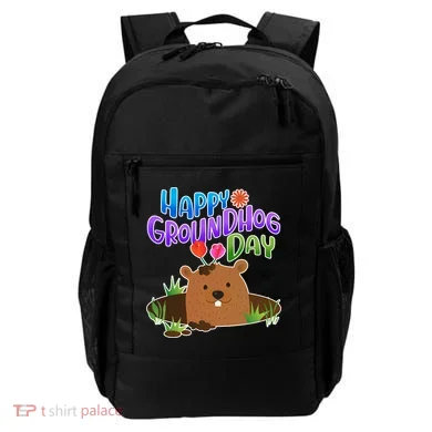Happy Groundhog Day Backpack