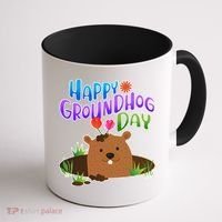 Happy Groundhog Day Coffee Mug thumb 1