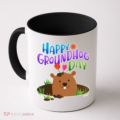 Happy Groundhog Day Coffee Mug