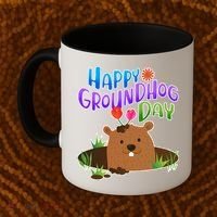 Happy Groundhog Day Coffee Mug thumb 2