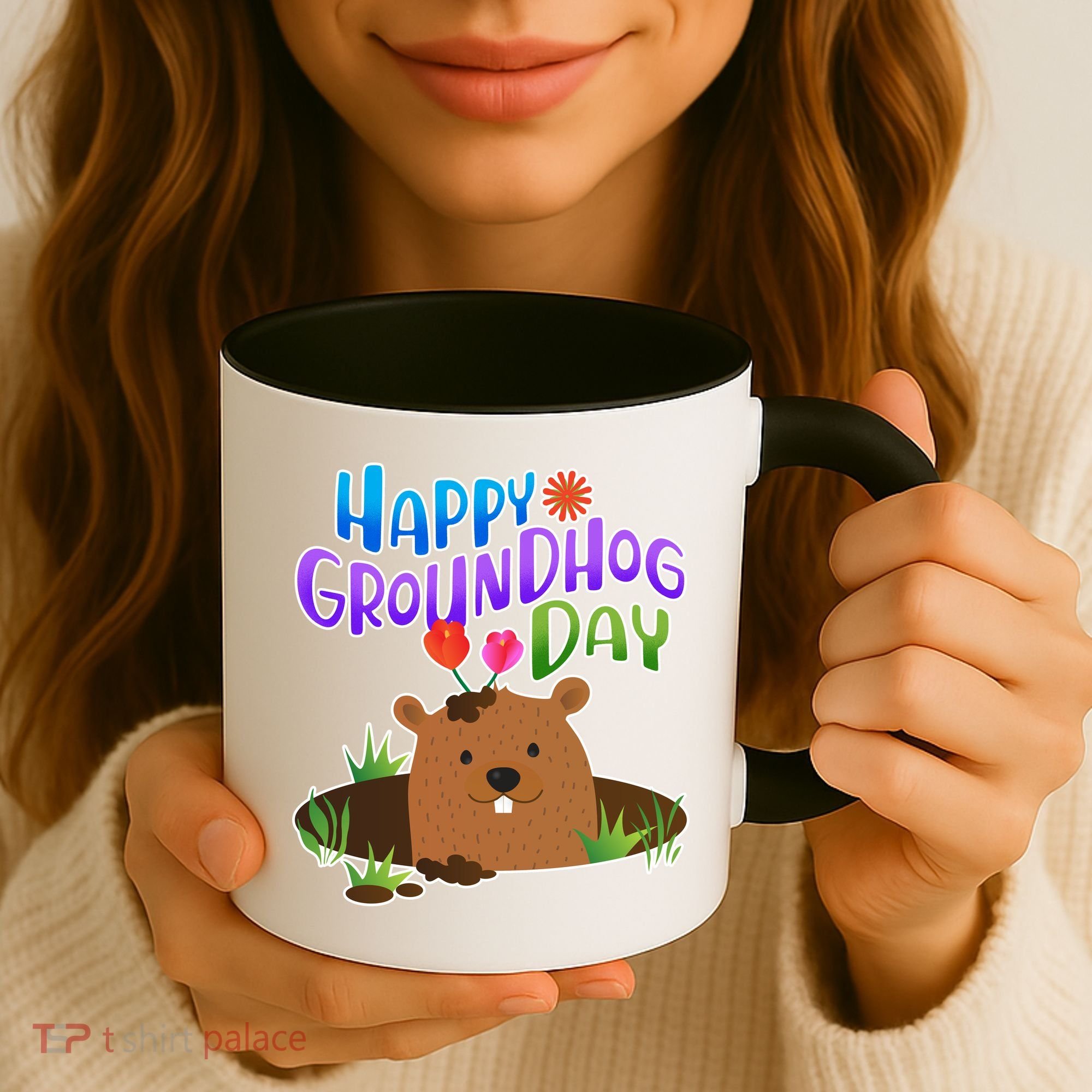 Happy Groundhog Day Coffee Mug