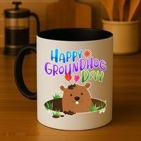 Happy Groundhog Day Coffee Mug thumb 4