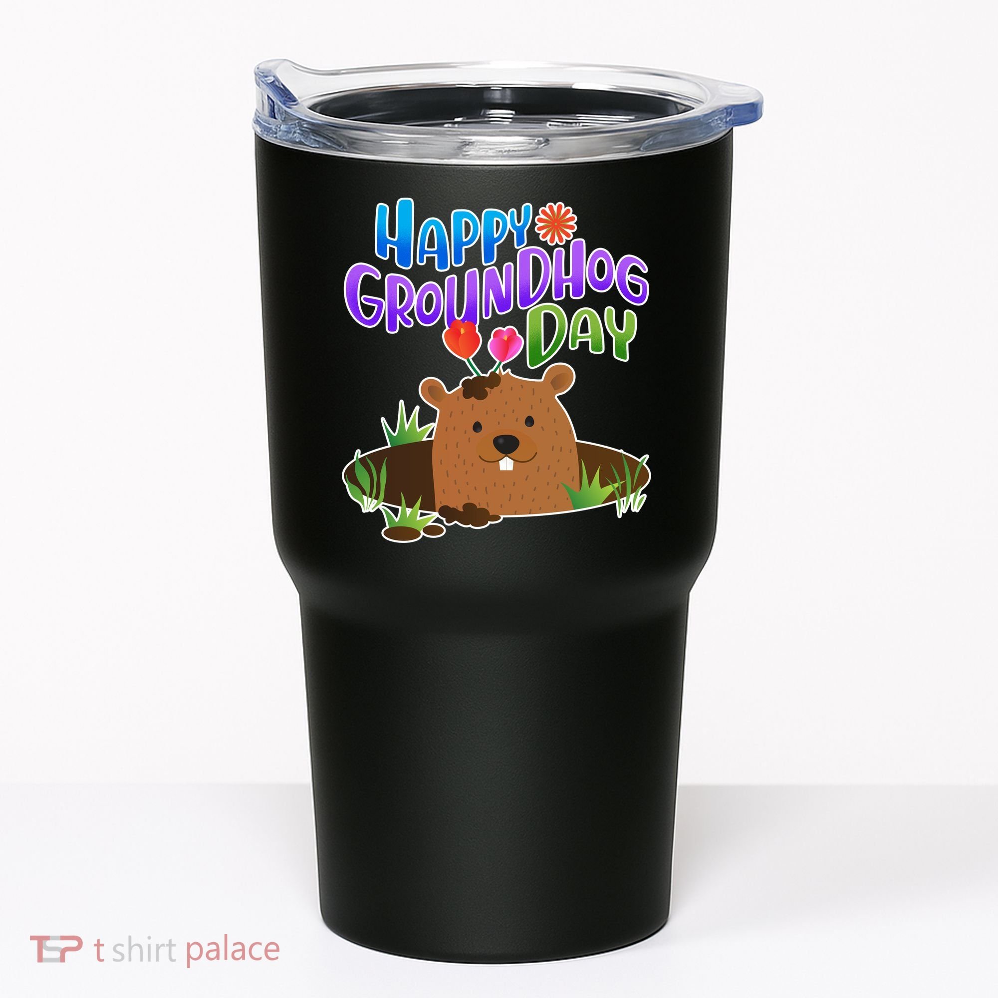 Happy Groundhog Day Tumbler